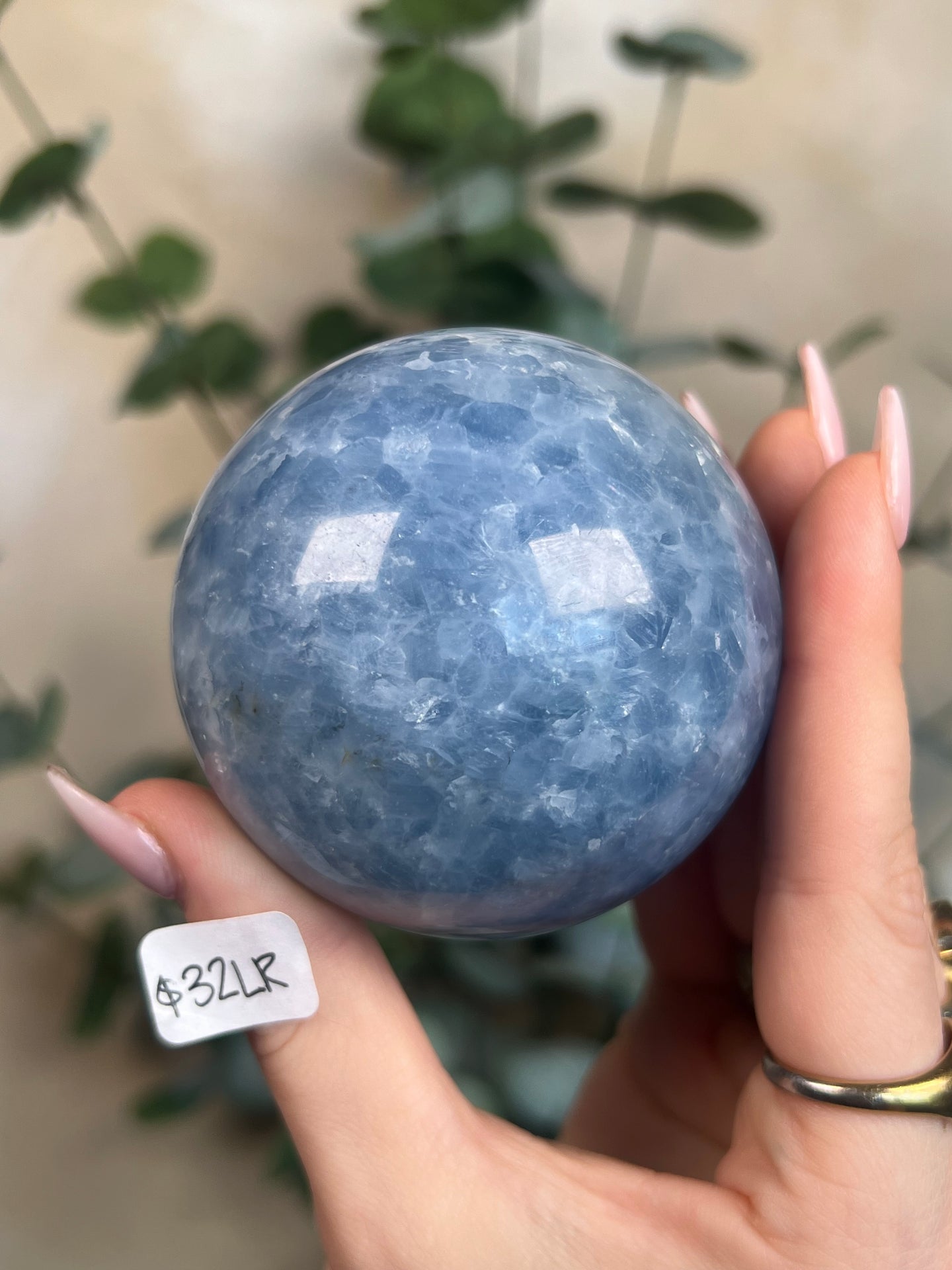 Blue Calcite Spheres (3 options)